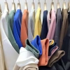 280G men's autumn large-sized long-sleeved men's hoodie, round-neck loose waffle men's hoodie, couple outfits details Picture